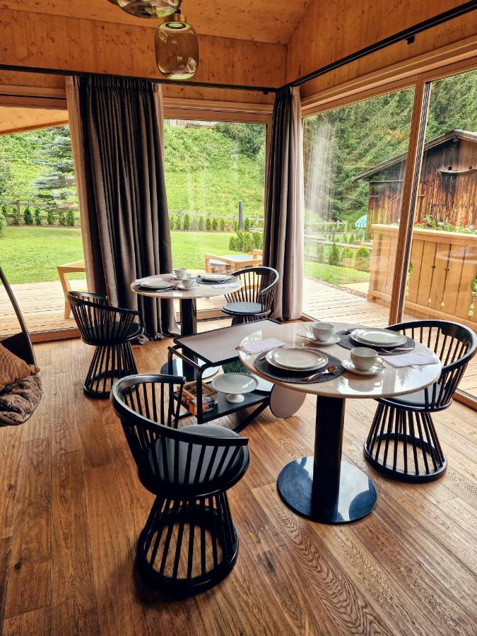 Chalet La Ciaseta Pozza di Fassa Luaran gambar
